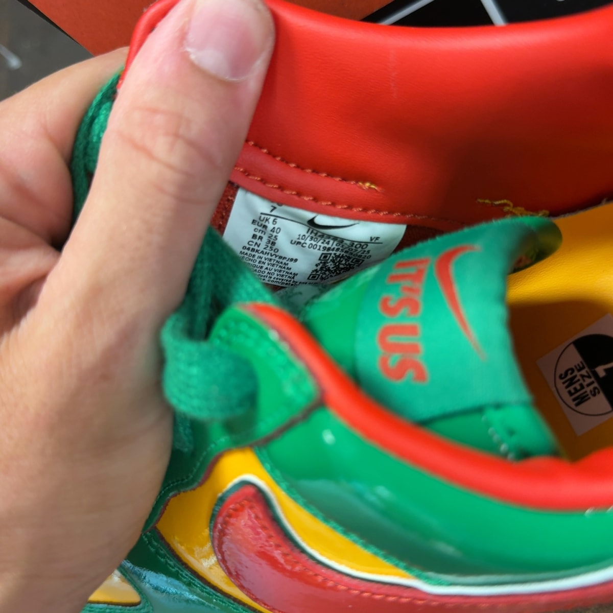 Nike Air Force 1 Low Lil Yachty Concrete Boys Lucky Green - Image 7