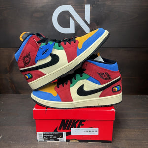 Jordan 1 Mid SE Fearless Blue the Great - Image 1