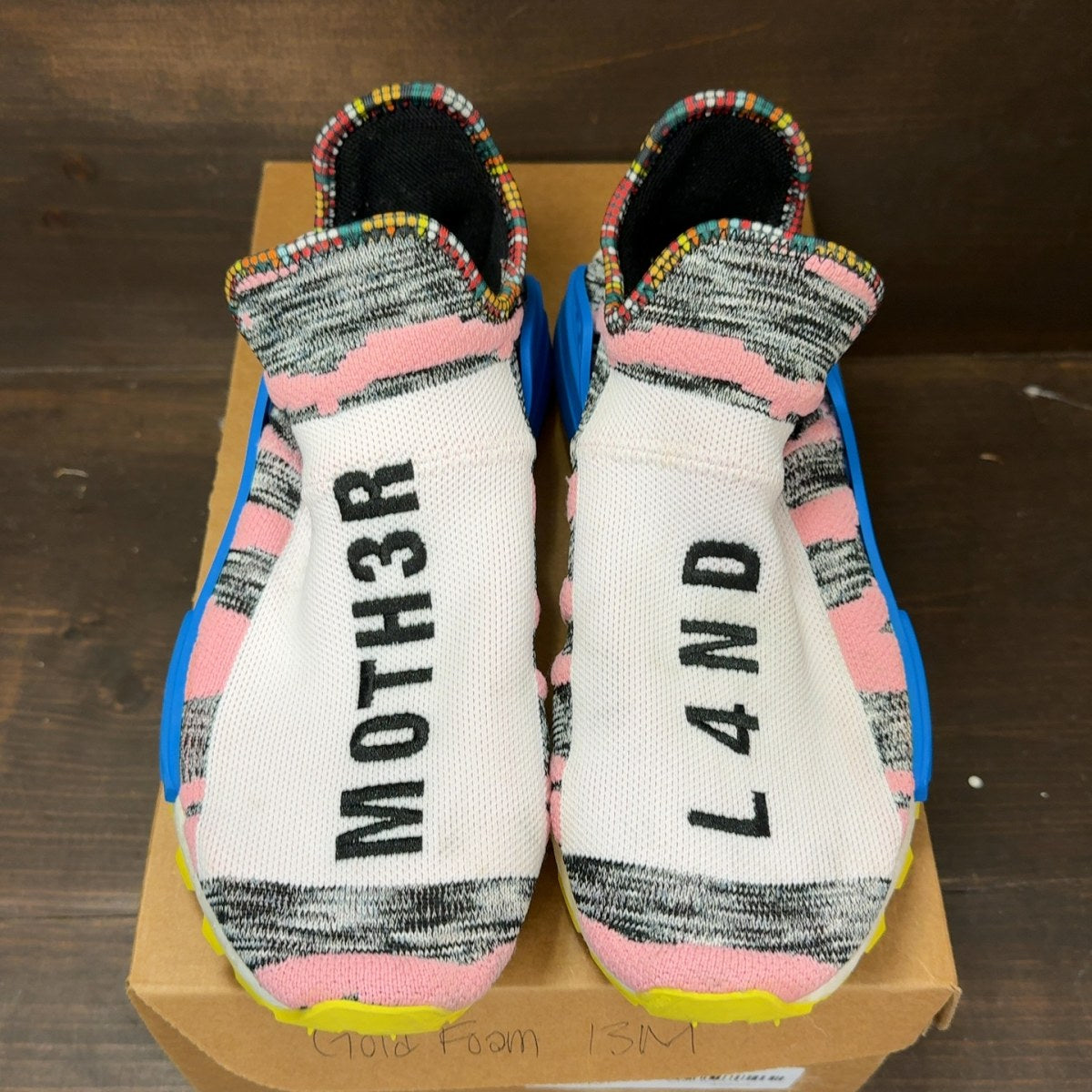 adidas NMD Hu Pharrell Solar Pack Mother Size 10 (Pre-Owned) - Image 3