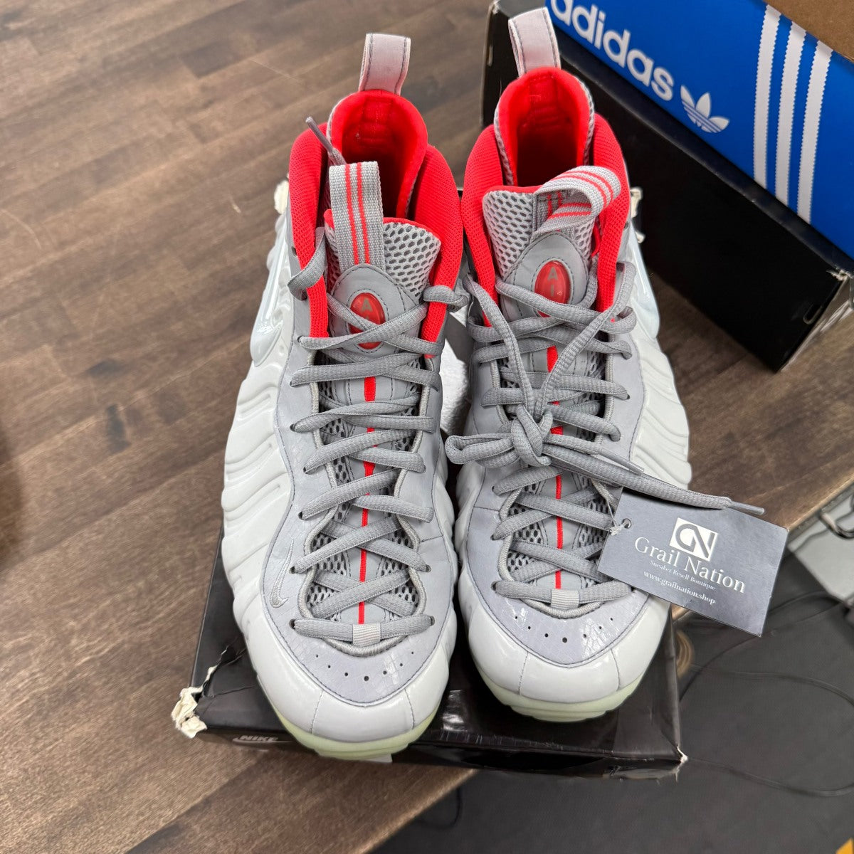 Nike Air Foamposite Pro Pure Platinum - Image 2