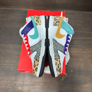 Nike Dunk Low Safari Mix (Women's) Size 9.5W (Pre-Owned)