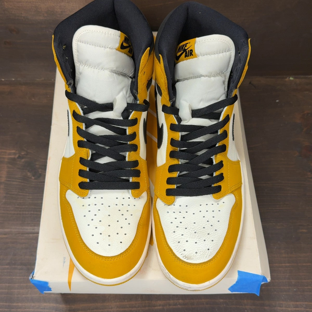 Jordan 1 Retro High OG Yellow Ochre - Image 3