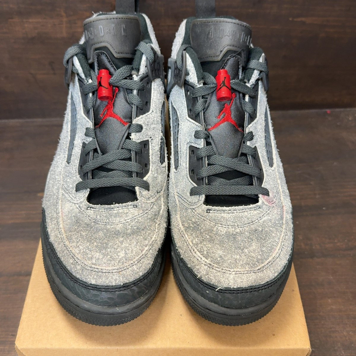 Jordan Spizike Low Anthracite Gym Red Size 11.5 (Pre-Owned) - Image 3