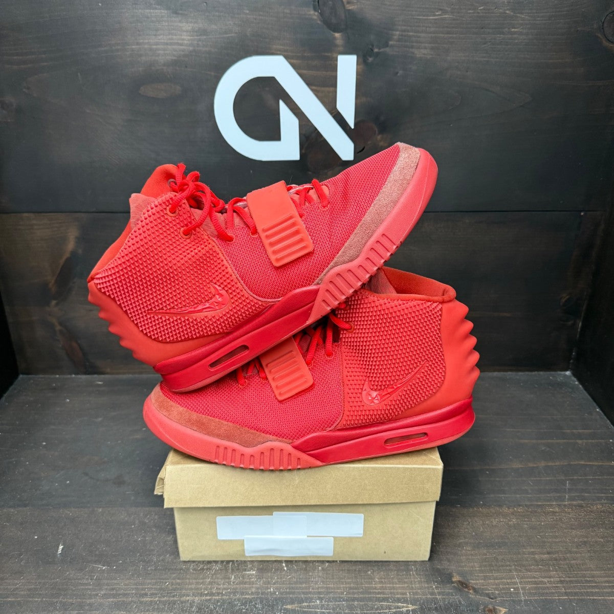 Nike Air Yeezy 2 Red October Size 14 (Pre-Owned) - Image 1