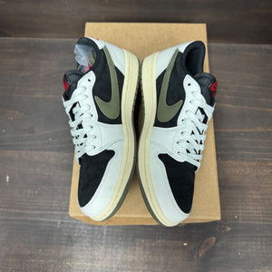 Jordan 1 Retro Low OG SP Travis Scott Olive (Women's) Size 7.5W (Pre-Owned) - Image 4