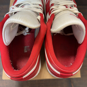 Jordan 1 Low Gym Red White Size 12 (Pre-Owned) - Image 5