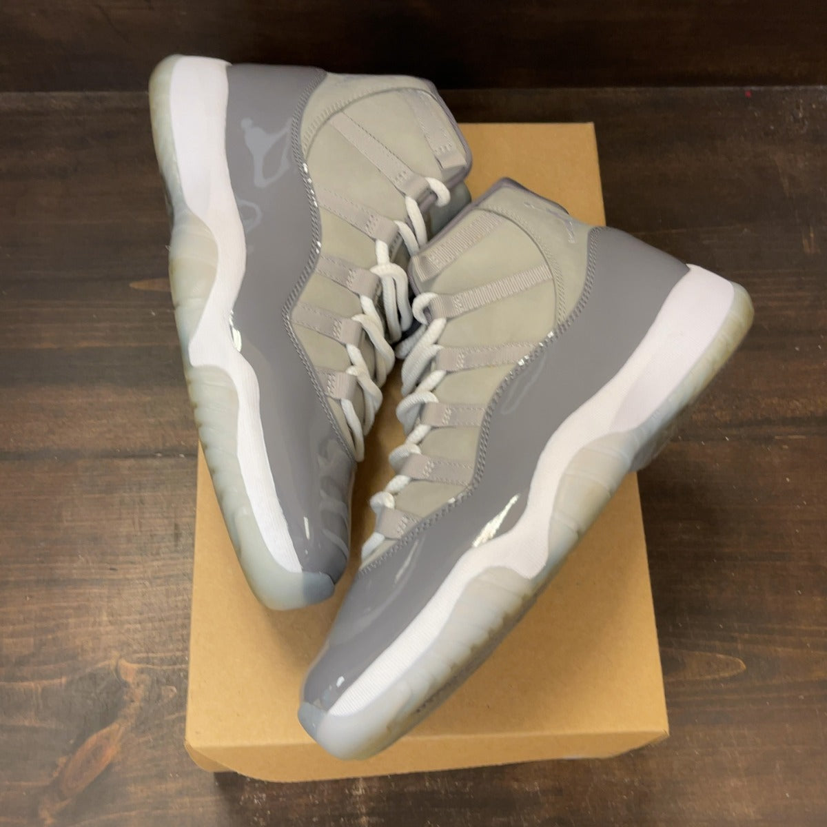 Jordan 11 Retro Cool Grey (2021) Size 10 (Pre-Owned) - Image 2