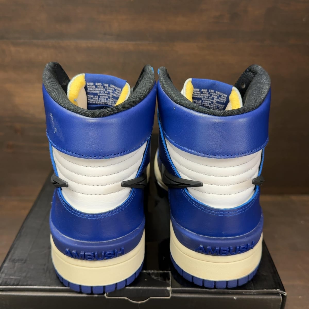 Nike Dunk High AMBUSH Deep Royal Size 7.5 (Pre-Owned) - aux