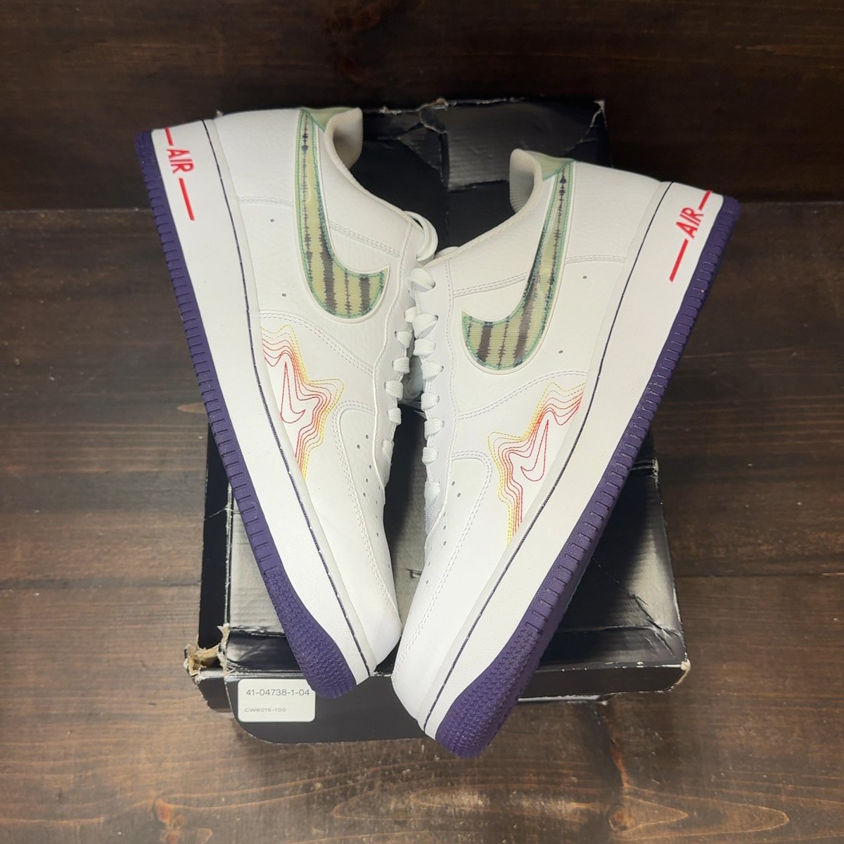 Nike Air Force 1 Low Pregame Pack Music De'Aaron Fox and Brittney Griner Size 13 (Pre-Owned) - back