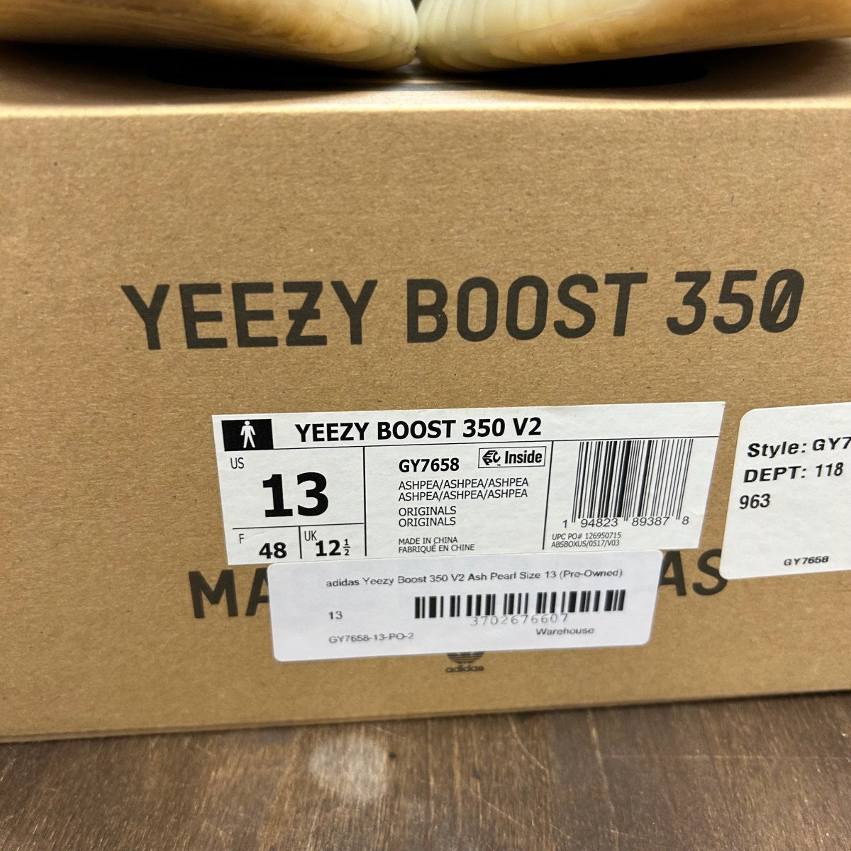 adidas Yeezy Boost 350 V2 Ash Pearl - Image 6