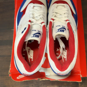 Nike Air Max 1 White Red Blue Size 9.5 (Pre-Owned) - Image 5