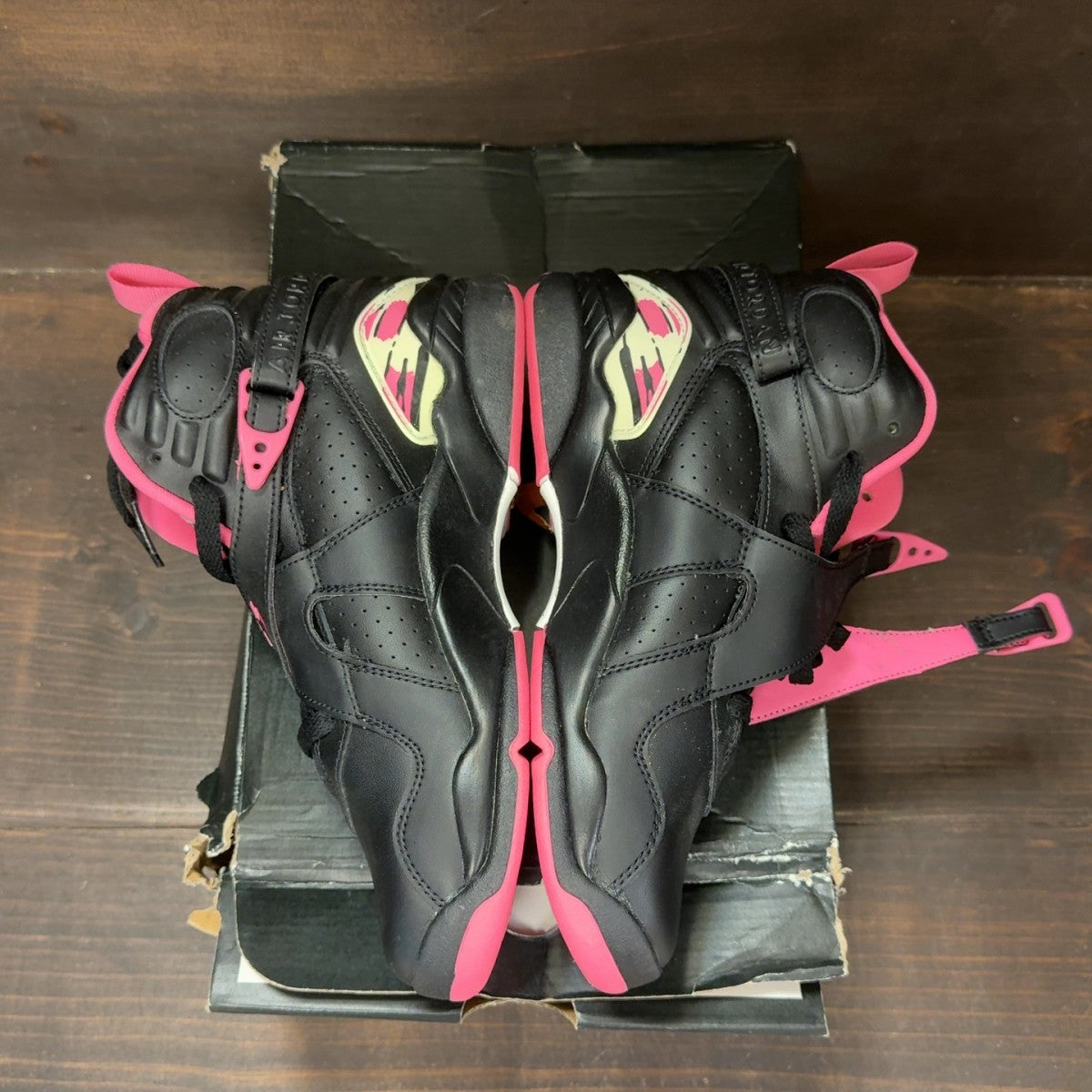 Jordan 8 Retro Pinksicle (GS) Size 6Y (Pre-Owned) - aux