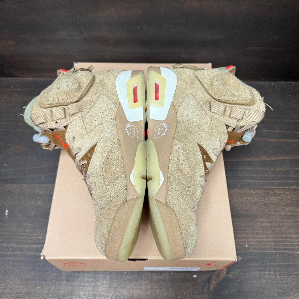 Jordan 6 Retro Travis Scott British Khaki - Image 4