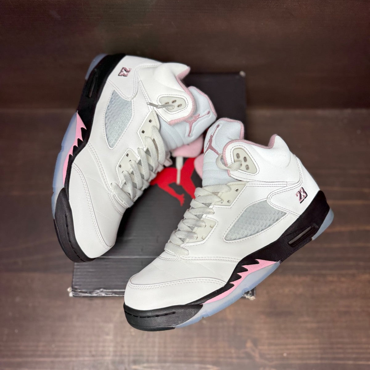 Jordan 5 Retro Medium Soft Pink (GS) - Image 4