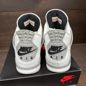 Jordan 4 Retro White Cement (2025) Size 9.5 (Pre-Owned) - sole