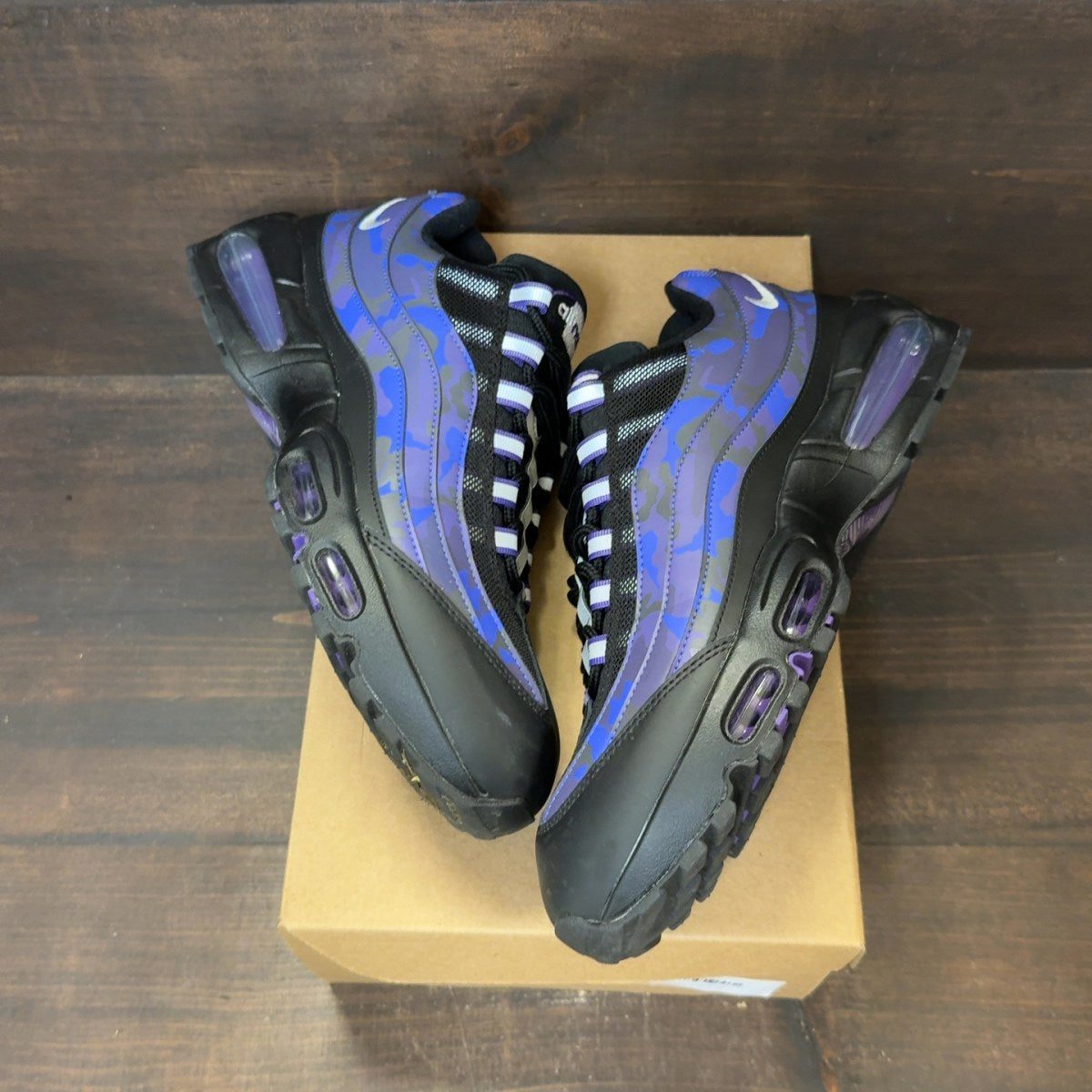 Nike Air Max 95 Court Purple Wild Grape Camo Size 11.5 (Pre-Owned) - Image 2