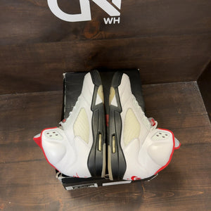 Jordan 5 Retro Fire Red Silver Tongue (2020) - Image 6