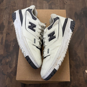 New Balance 550 Sea Salt Magnet (Women's) Size 9W (Pre-Owned) - Image 1