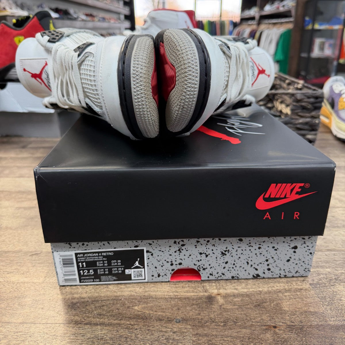 Jordan 4 Retro White Cement (2025) - Image 5