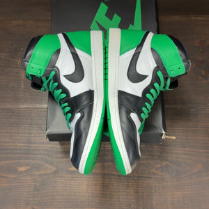Jordan 1 Retro High OG Lucky Green Size 11.5 (Pre-Owned) - aux