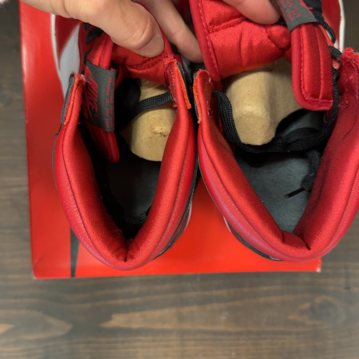 Jordan 1 Retro High Satin Snake Chicago (Women's) - Image 6