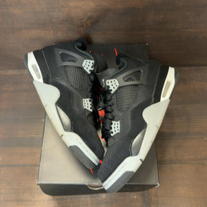 Jordan 4 Retro SE Black Canvas - Image 2