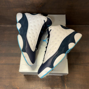 Jordan 13 Retro Obsidian Powder Blue White - Image 2