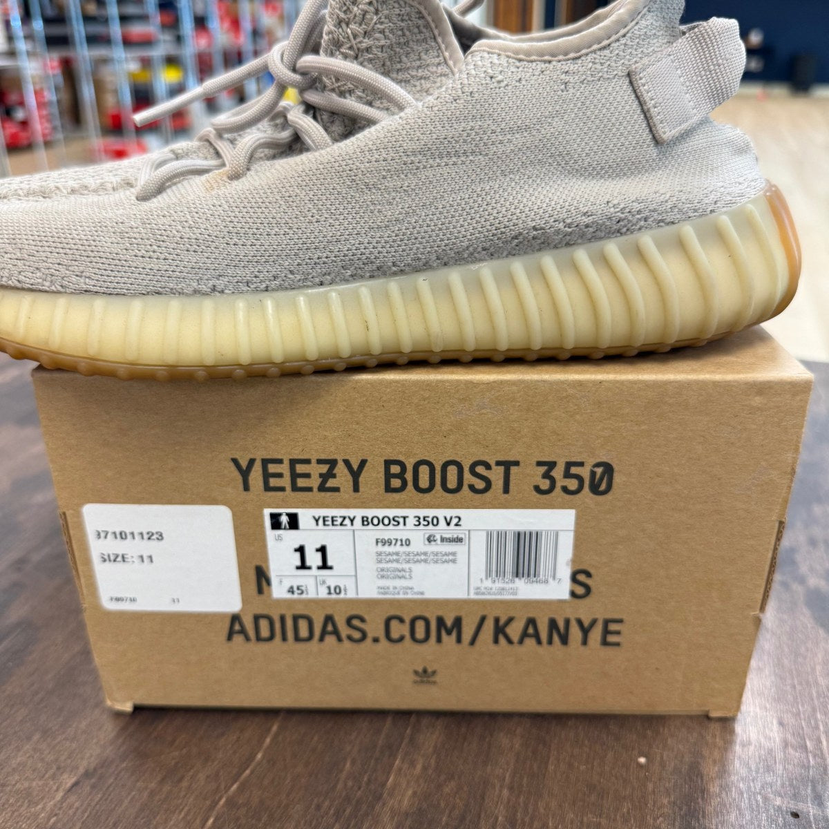 adidas Yeezy Boost 350 V2 Sesame - Image 6