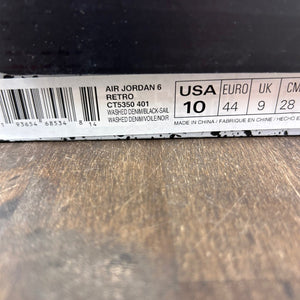 Jordan 6 Retro Washed Denim - Image 6