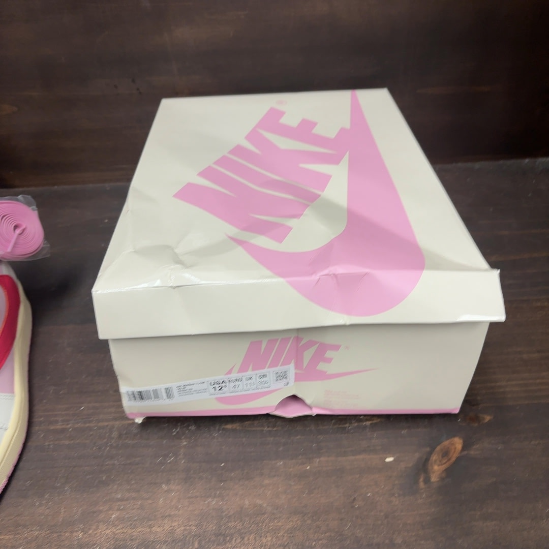 Jordan 1 Retro Low OG SP Travis Scott Sail Tropical Pink - Image 8