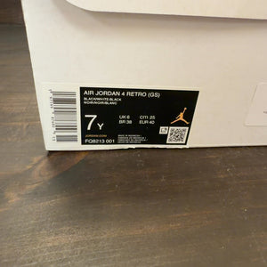 Jordan 4 Retro White Thunder (GS) - Image 7