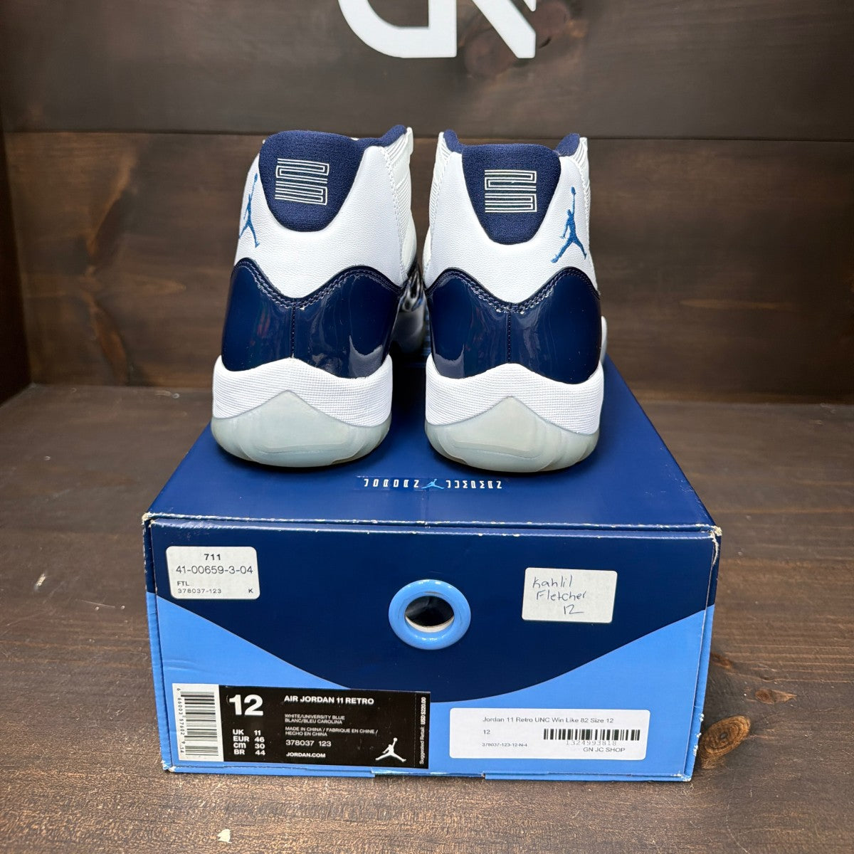 Jordan 11 Retro UNC Win Like 82 - Image 4