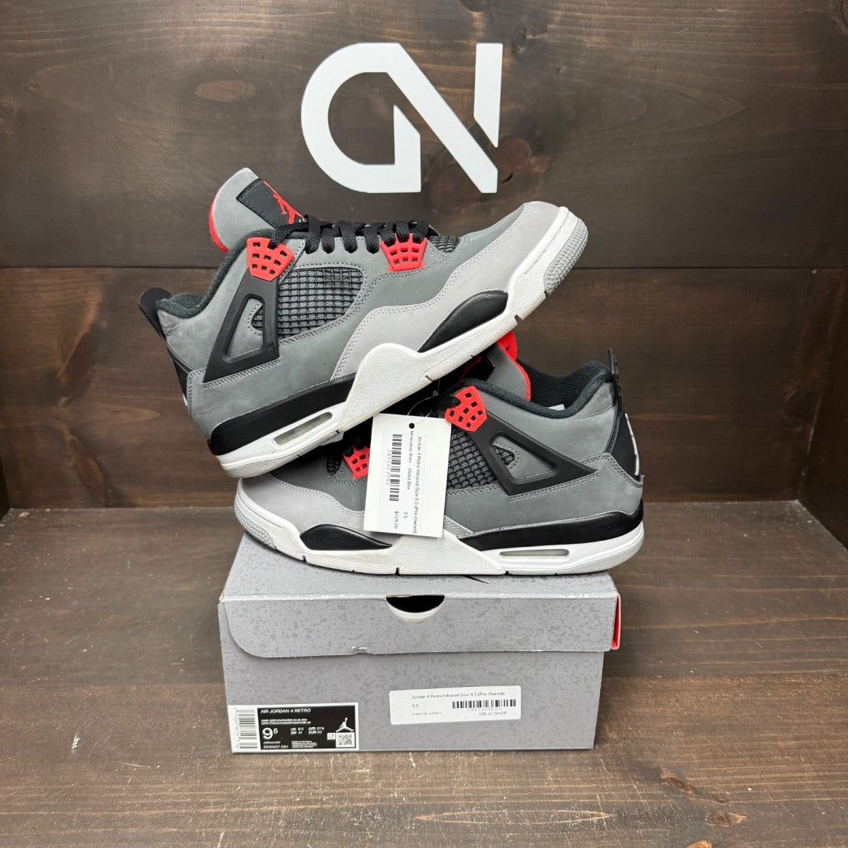 Jordan 4 Retro Infrared - Image 1