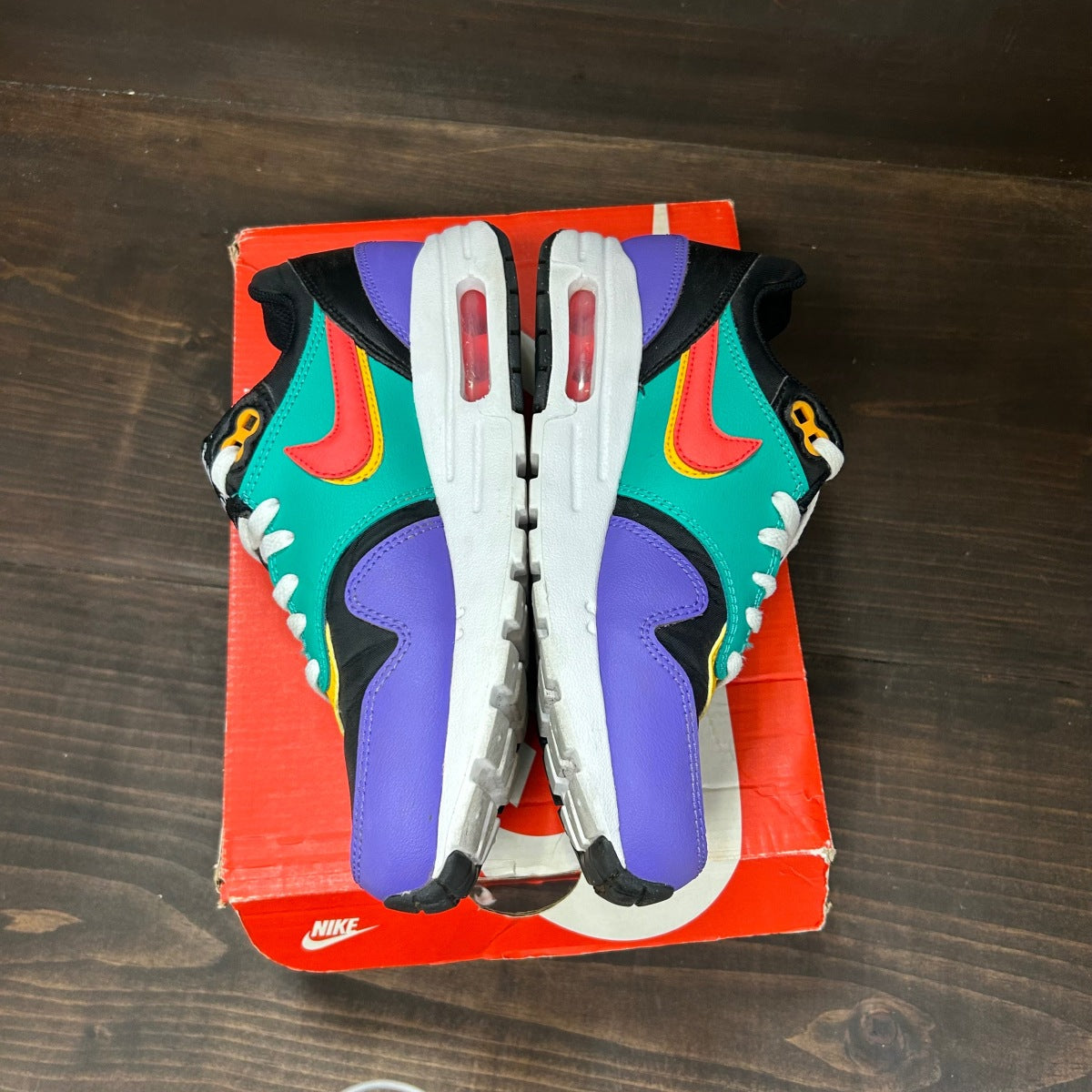 Nike Air Max 1 Game Change Black Kinetic Green (GS) - Image 4
