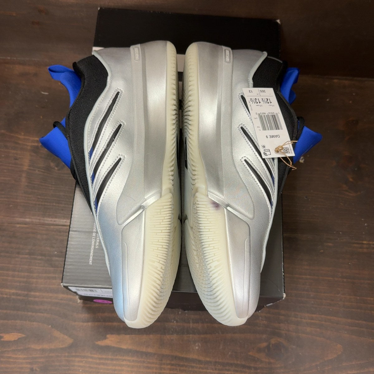 adidas Dame 9 Tecmo Bowl Size 12.5 - Image 4