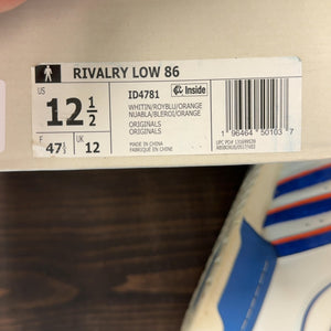 adidas Rivalry Low 86 New York White Tint - Image 9