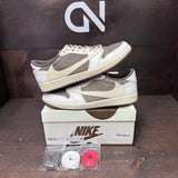 Jordan 1 Retro Low OG SP Travis Scott Reverse Mocha Size 12.5 (Pre-Owned) - front