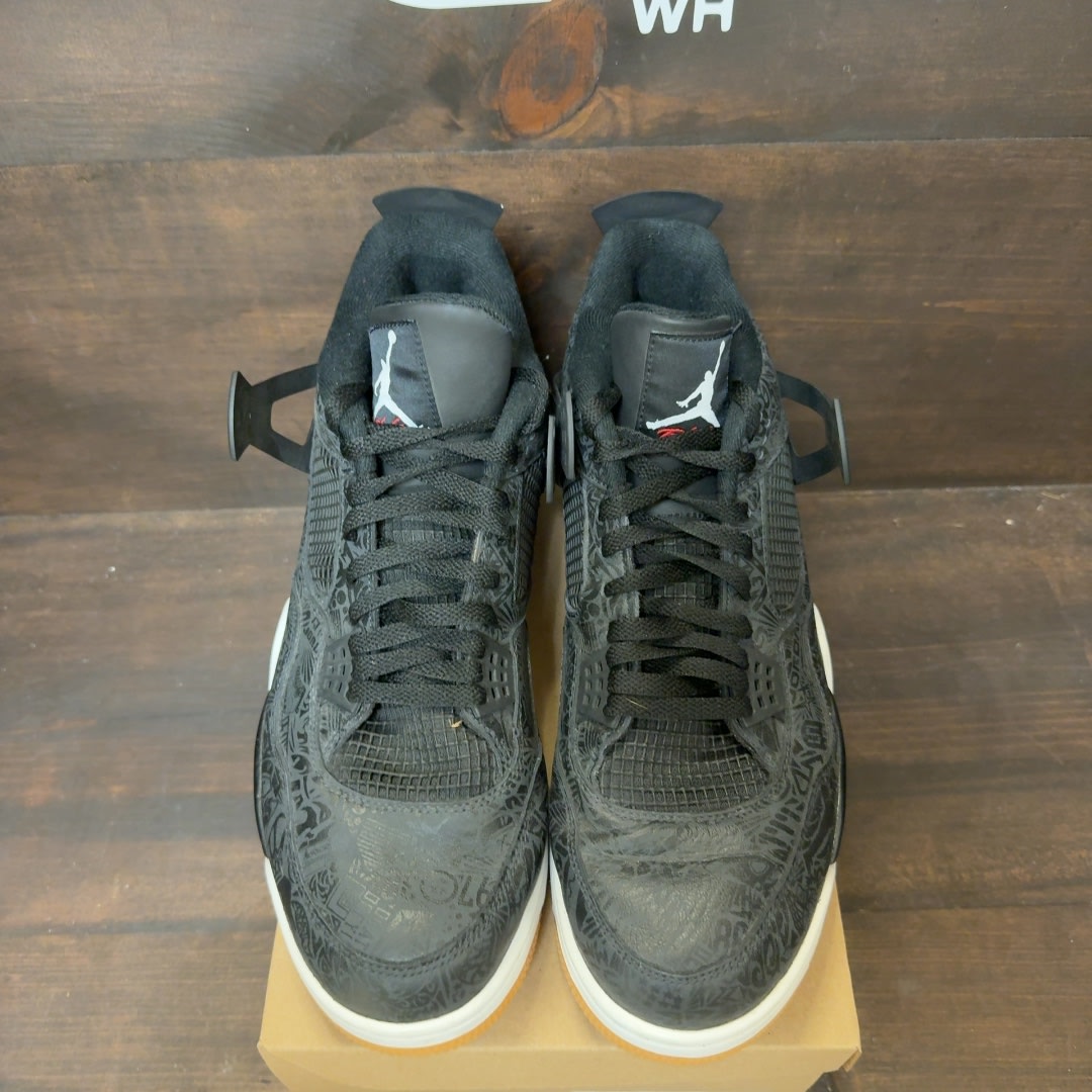 Jordan 4 Retro Black Laser Size 16 (Pre-Owned) - Image 3