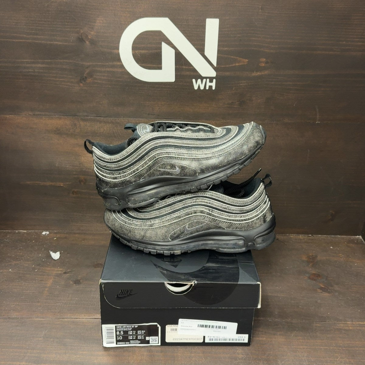 Nike Air Max 97 Comme des Garcons Homme Plus Black - Image 1