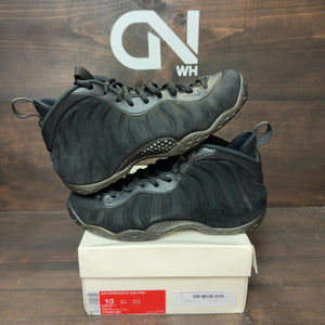 Nike Air Foamposite One Black Suede - Image 1