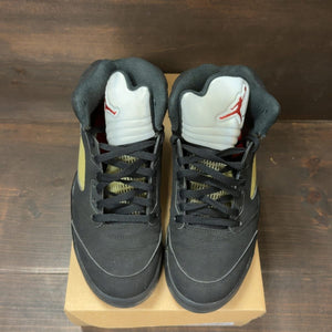 Jordan 5 Retro Black Metallic (2016) Size 9 (Pre-Owned) - tag