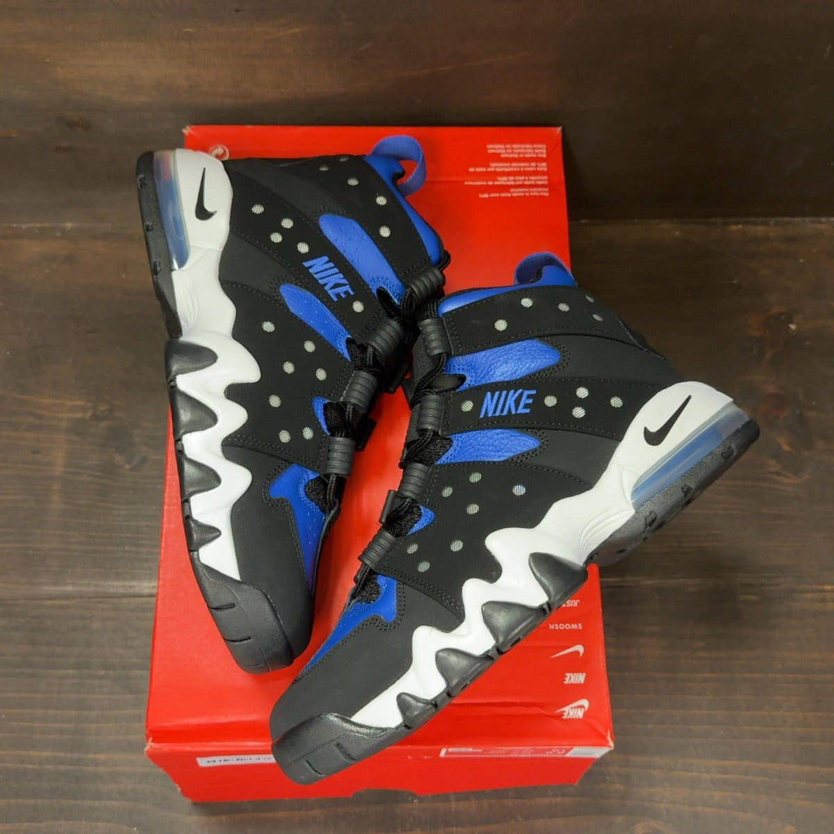 Nike Air Max 2 CB '94 Black Varsity Royal Size 8.5 - back