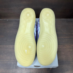 Nike Air Force 1 Low '07 QS Purple Skeleton Halloween (2021) Size 13 (Pre-Owned) - Image 6
