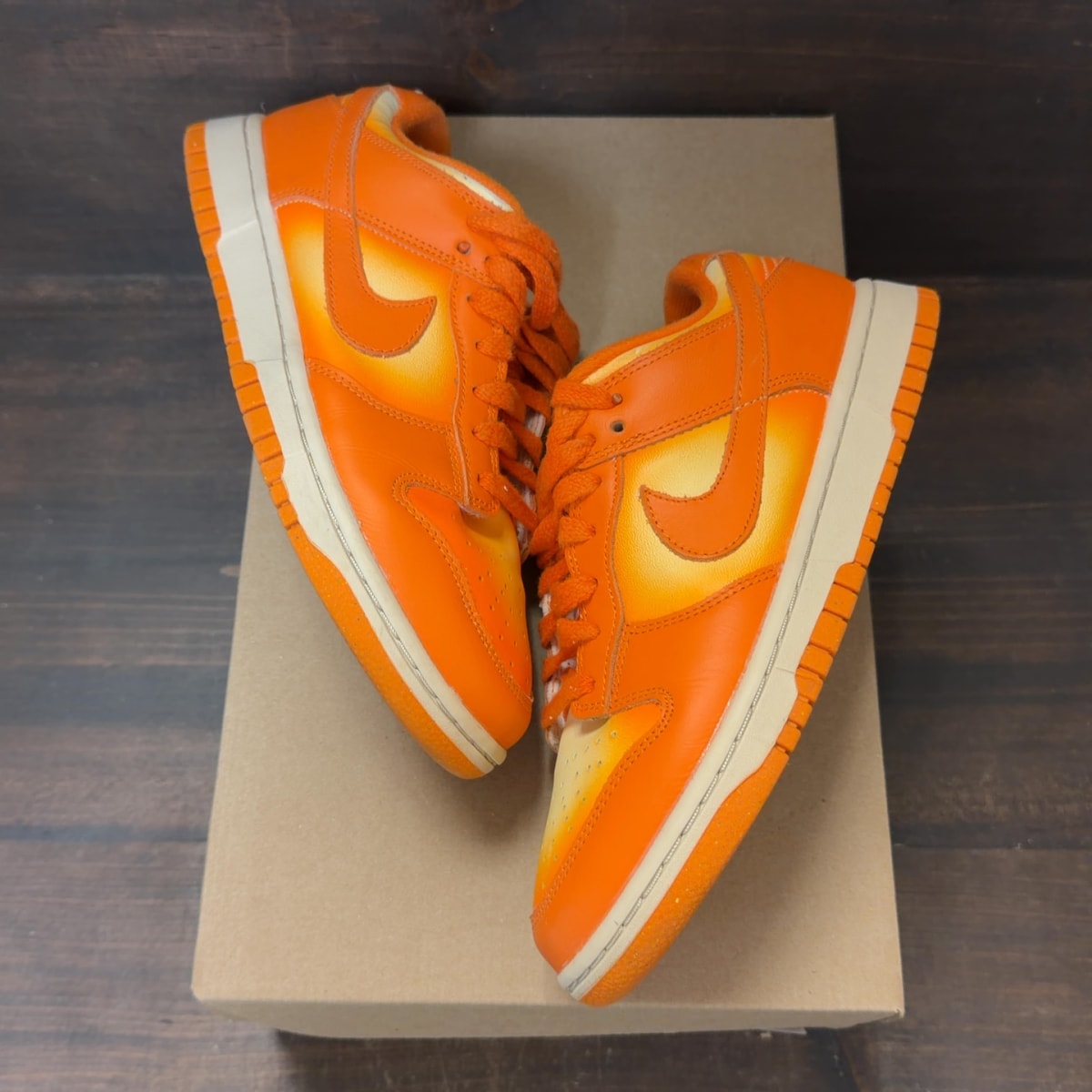 Nike Dunk Low Magma Orange (Women's) Size 7.5W (Pre-Owned) - Image 2