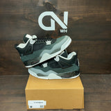 Jordan 4 Retro Fear (2024) Size 10 (Pre-Owned) - Image 1