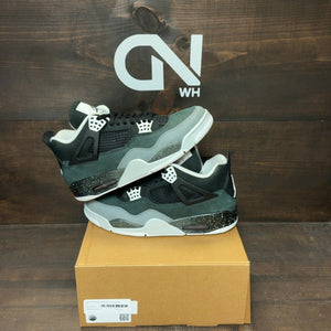 Jordan 4 Retro Fear (2024) Size 10 (Pre-Owned) - Image 1