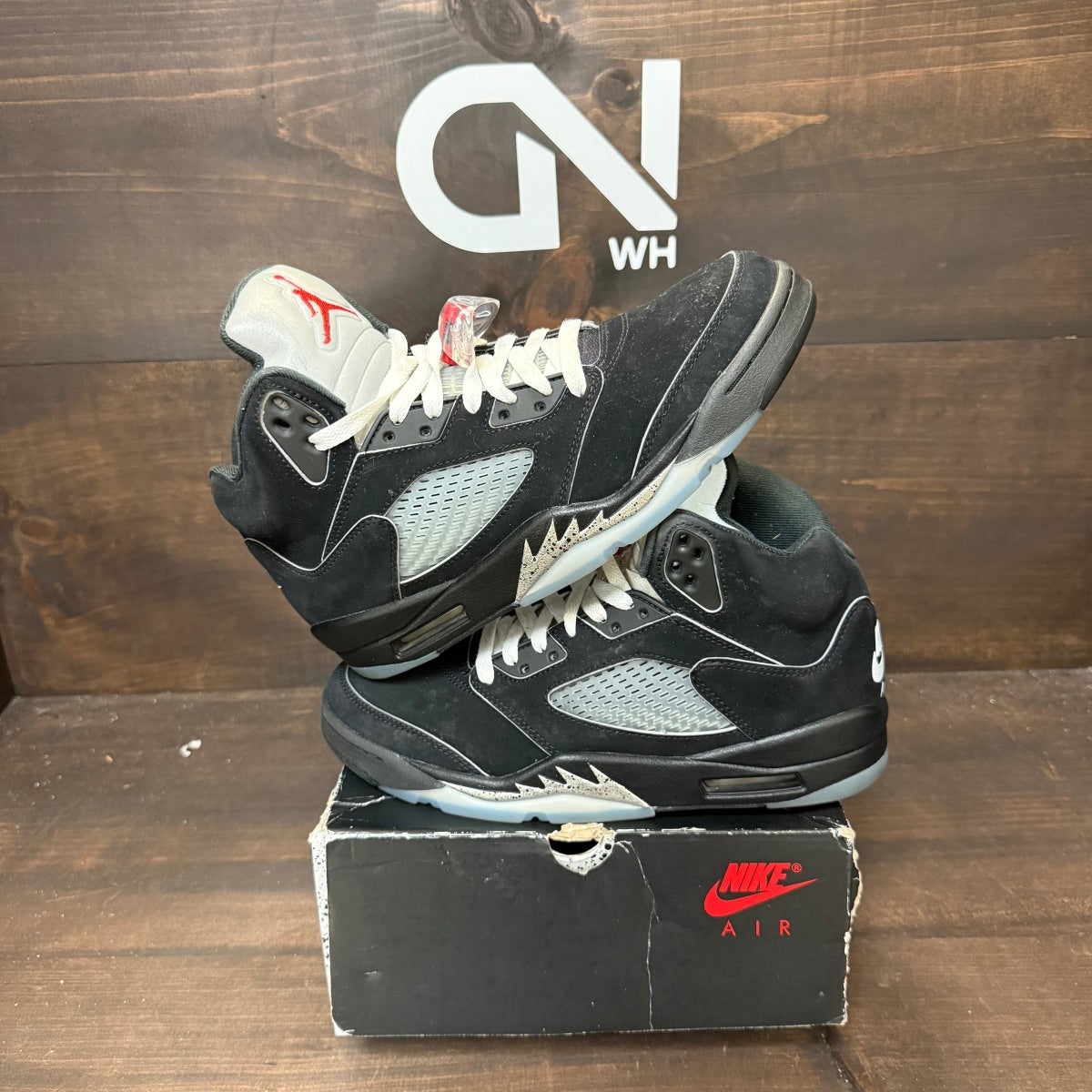 Jordan 5 Retro OG Black Metallic Reimagined - Image 1