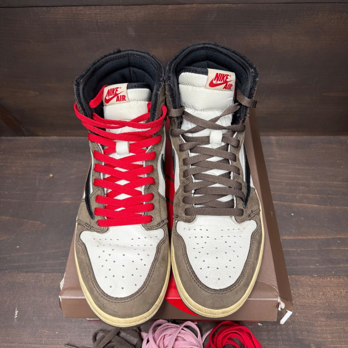 Jordan 1 Retro High OG SP Travis Scott Mocha - Image 2