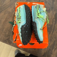 Nike Waffle Racer Off-White Vivid Sky (Women's) - Image 3