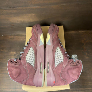 Jordan 5 Retro Burgundy (2023) Size 10 (Pre-Owned) - Image 5
